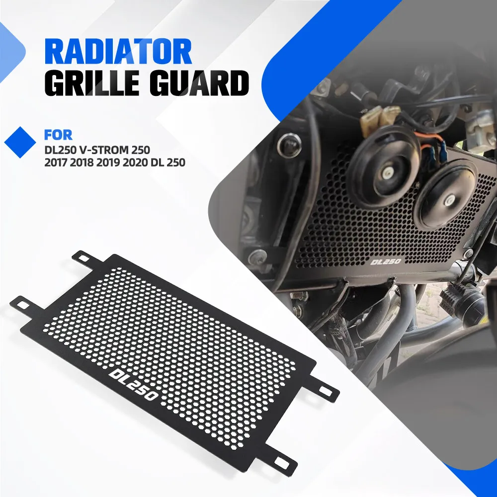 

Motorcycle Radiator Guard Grille Cover Protector Cooler Grill Protective For Suzuki DL250 V-Strom 250 2017 2018 2019 2020 DL 250
