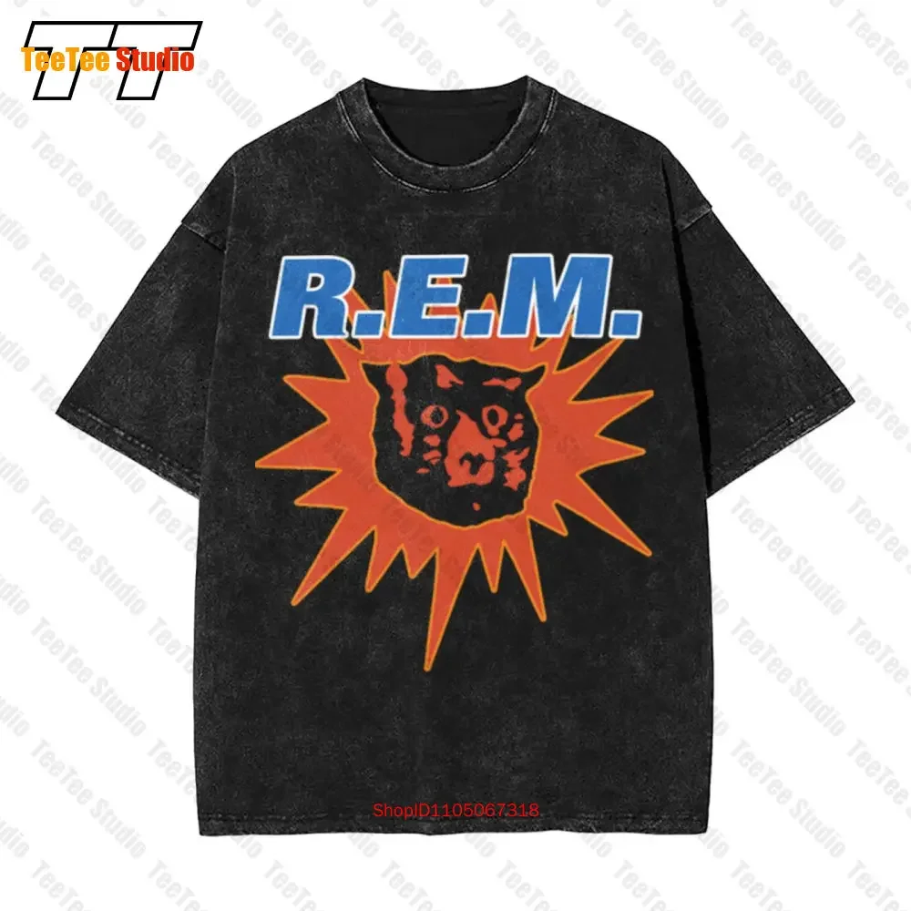 R.E.M-Monster Vintage Oversized T-Shirt J008