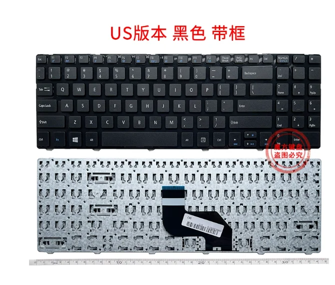 

Новая клавиатура для ноутбука MSI CR640 CX640 CX640-851X A6400 MS-16Y1 США с рамкой