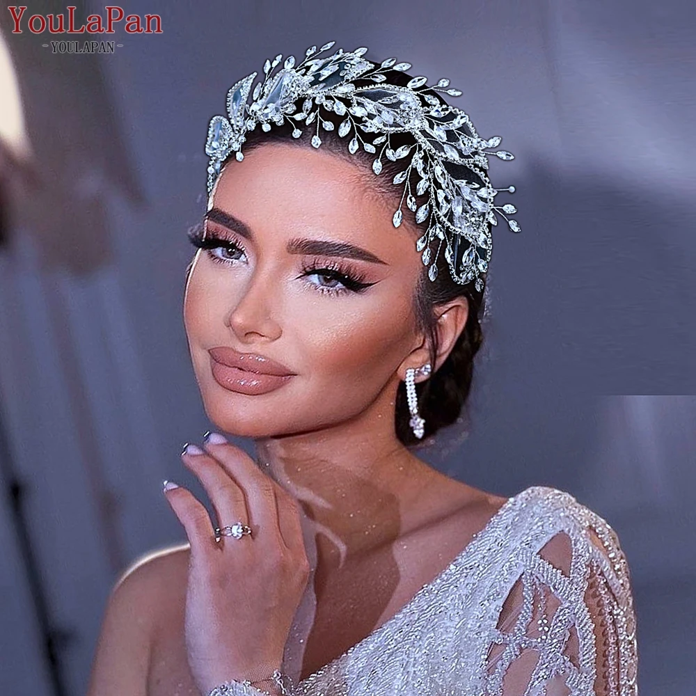 

YouLaPan Handmade Bride Wedding Hair Hoop Women Gorgeous Hair Accessories Banquet Dancing Party Headpiece Festival Gifts HP604