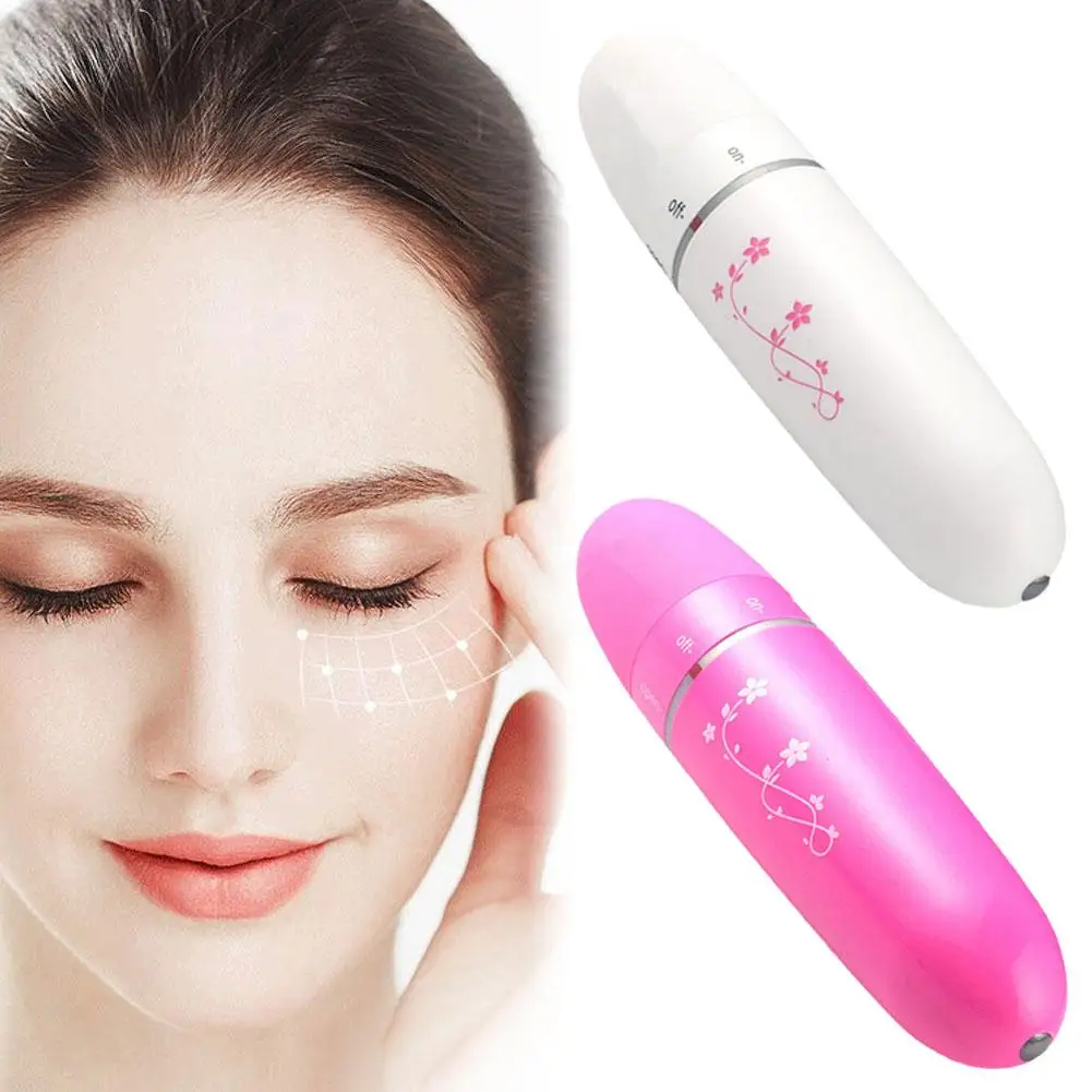 1 pz elettrico Mini Eye Massager Facials vibrazione rughe Eye Skin Device Tools Massager Circles rimozione scura Anti-invecchiamento C B7U5