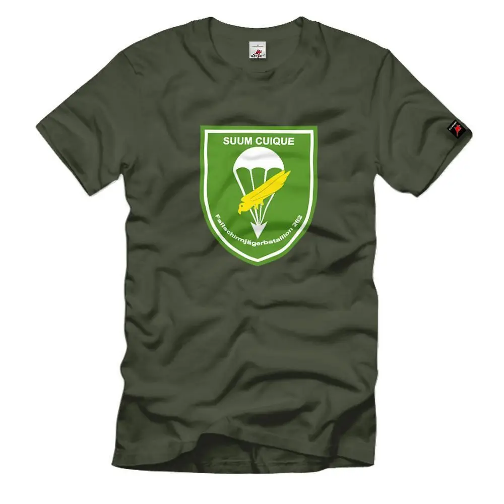 Parachute Tank Defense Battalion 262 Suum Cuique Paratrooper T Shirt 2395