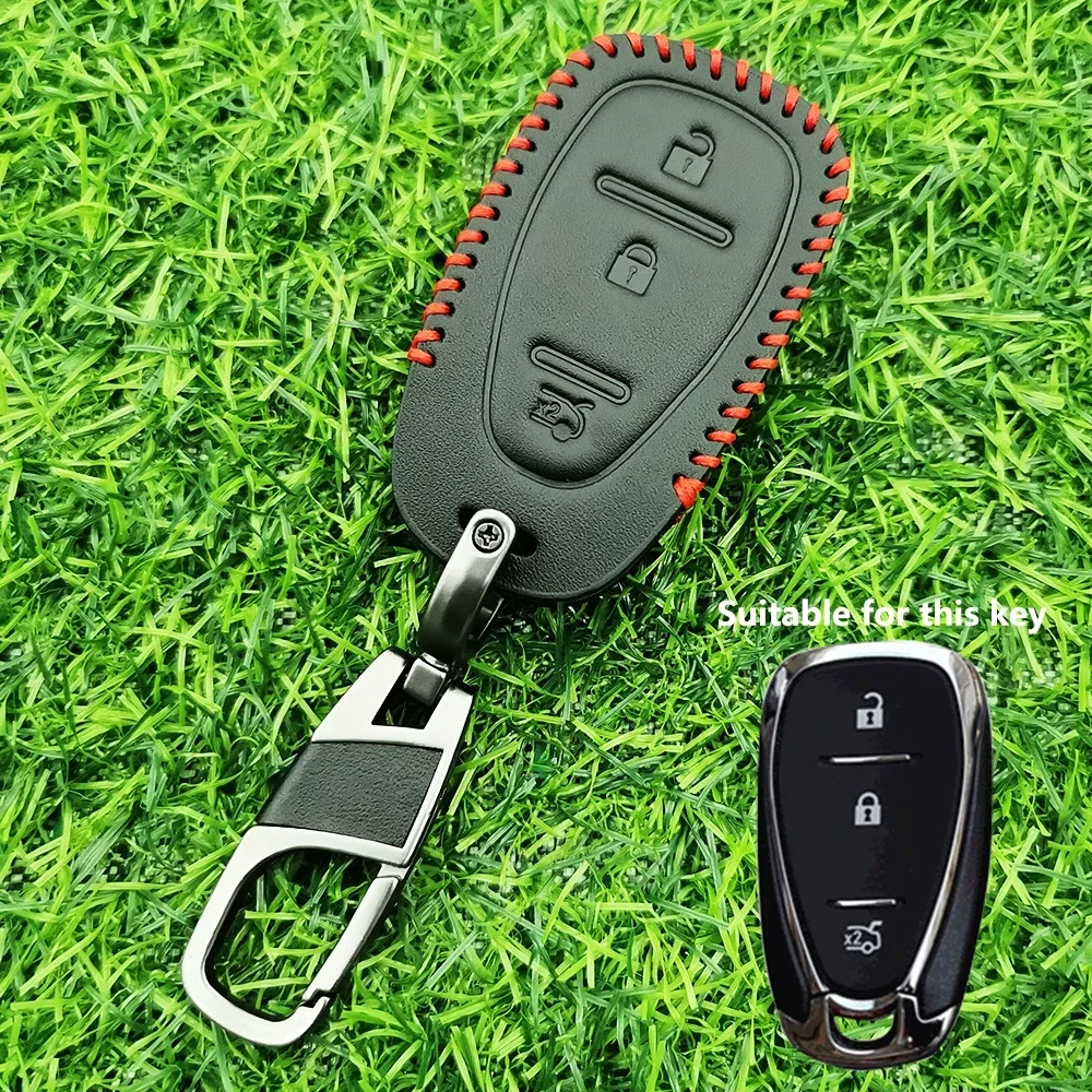 Car Key Case Cover For Chevrolet Cruze Spark Sonic Camaro Volt Bolt Trax Malibu Onix Equinox Orlando Blazer Traverse Shell Fob