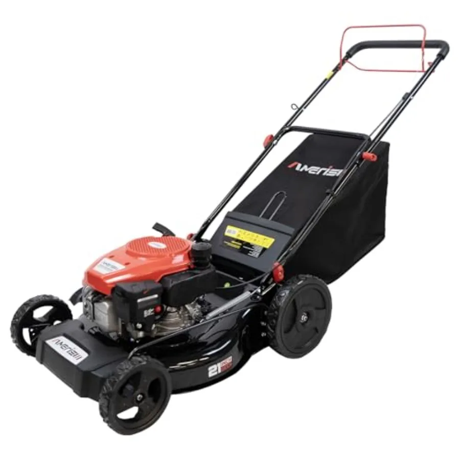 

Self Propelled Gas Lawn Mower 21" with 170cc 4-Cycle OHV Engine 3-in-1 RWD Self-Propelled Lawn Mower AV8621S1