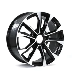 Aluminium Alloy Car Rims 18 Inch Car Tyres R20 R21 5x150 Gravity Casting Wheels Offset 50 54 for Replace and Repair Black