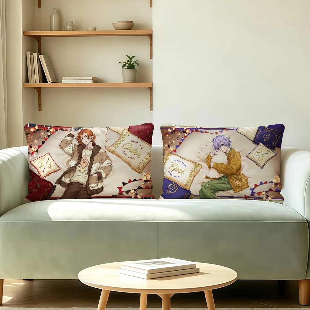 T-twisted W-wonderland Game Rectangular Pillowcase Home Decor Party Favors Sofas Living Rooms Beds And Dormitories
