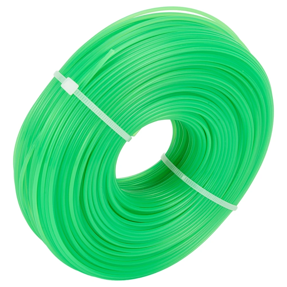 

Effortlessly Maintain Your Lawn, Transparent 1 6MM*100M Garden Lawn Trimmer Line Spare Line, Nylon Cord for Effective Trimming