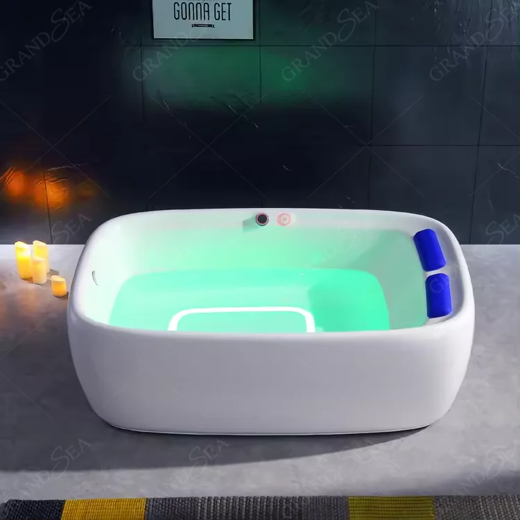 

Высокое качество, внутренняя белая подушка для ванной комнаты, ванны, гидрополы, массажная большая массажная ванна для 2 человек