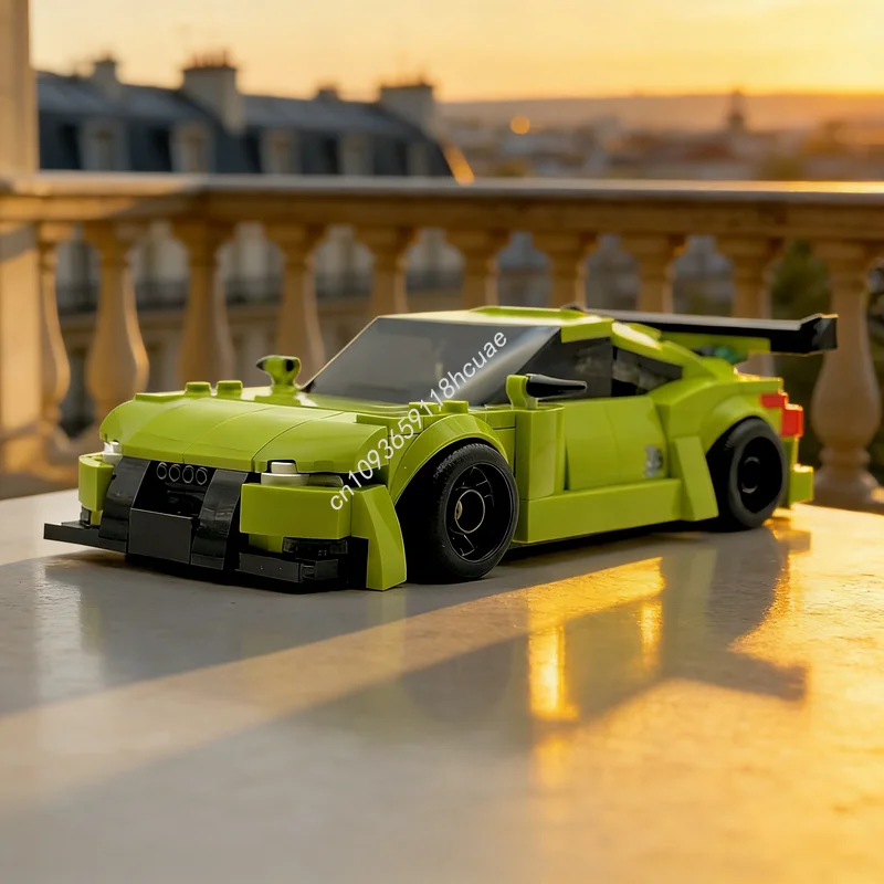 

303pcs MOC Audiee Coupe DTM Version City Champions Model Building Christmas Gift Blocks Toy Construction DIY Creative Idea