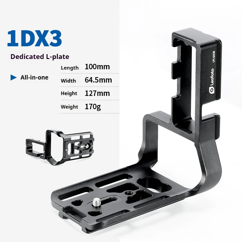 

Leofoto LPC-1DX3 совместим с Canon 1DX3; стандартная быстросъемная пластина Yagea Aka.