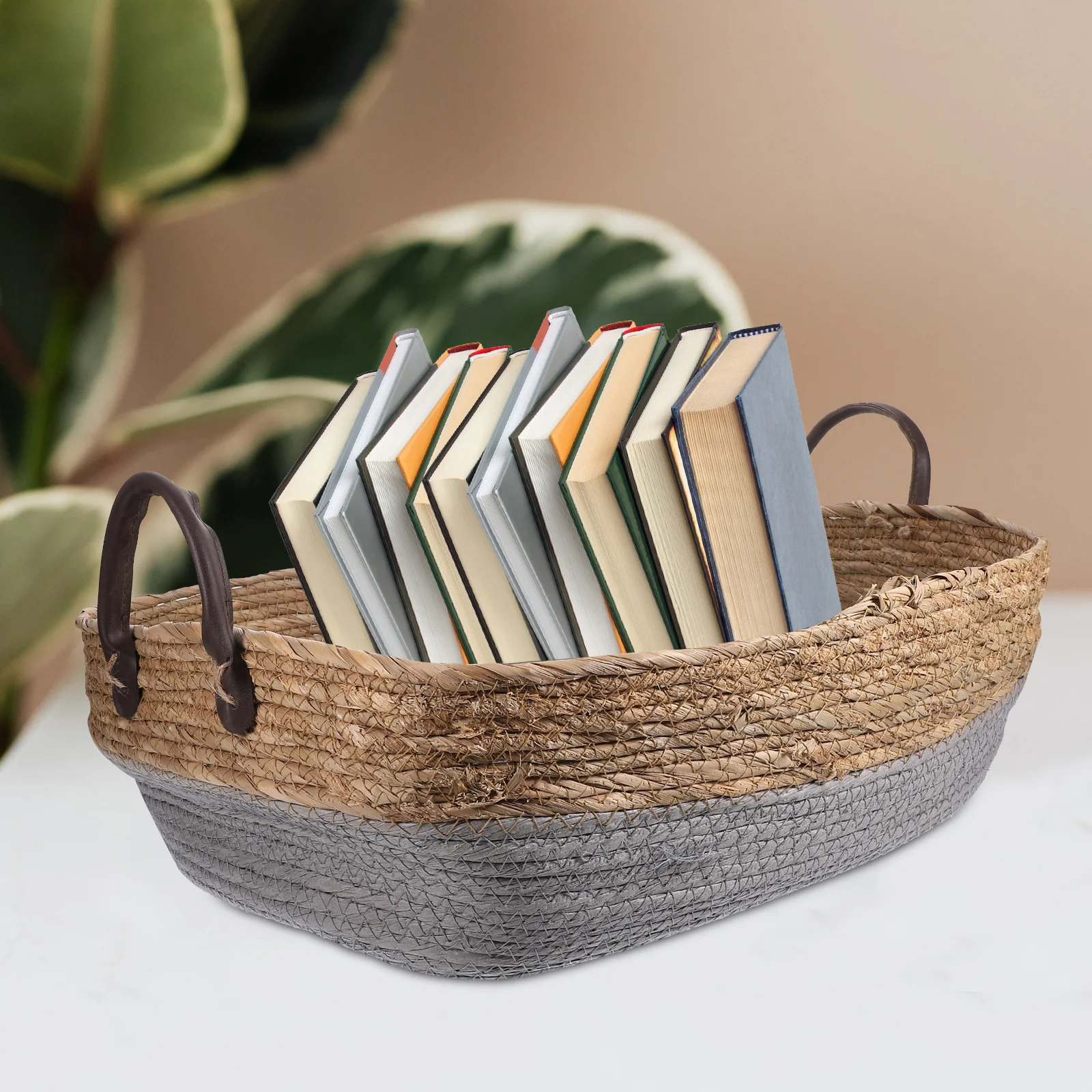

Wicker Storage Basket Natural Rattan Fiber Easy Clean Laundry Fruit Household Tool Steamed Bread Willow Woven Cost Effective