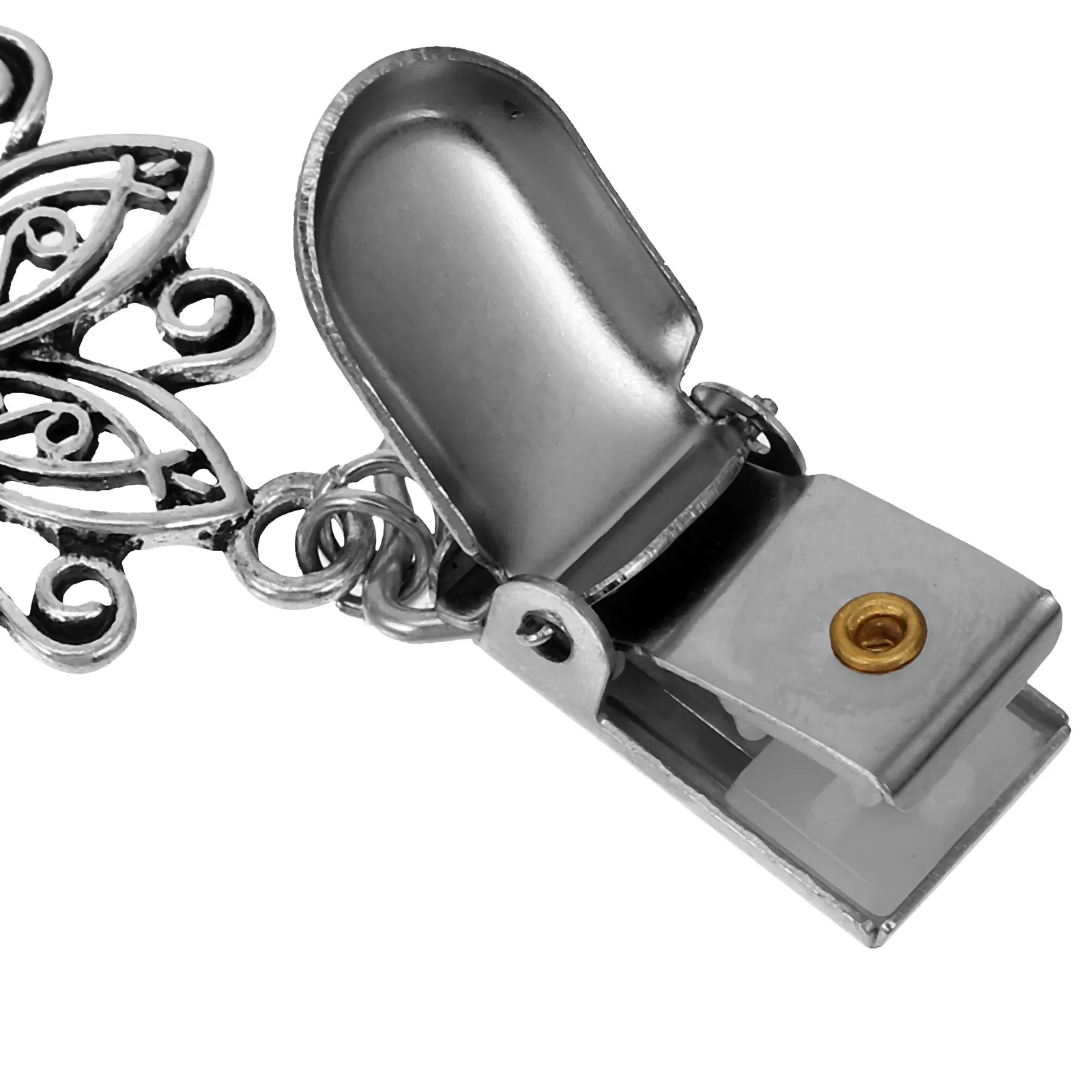 

4Pcs Shawl Clips for Women Vintage Dress Cinch Clips Back of Dress Cardigan Sweater Scarf Clip Clothing Fasteners