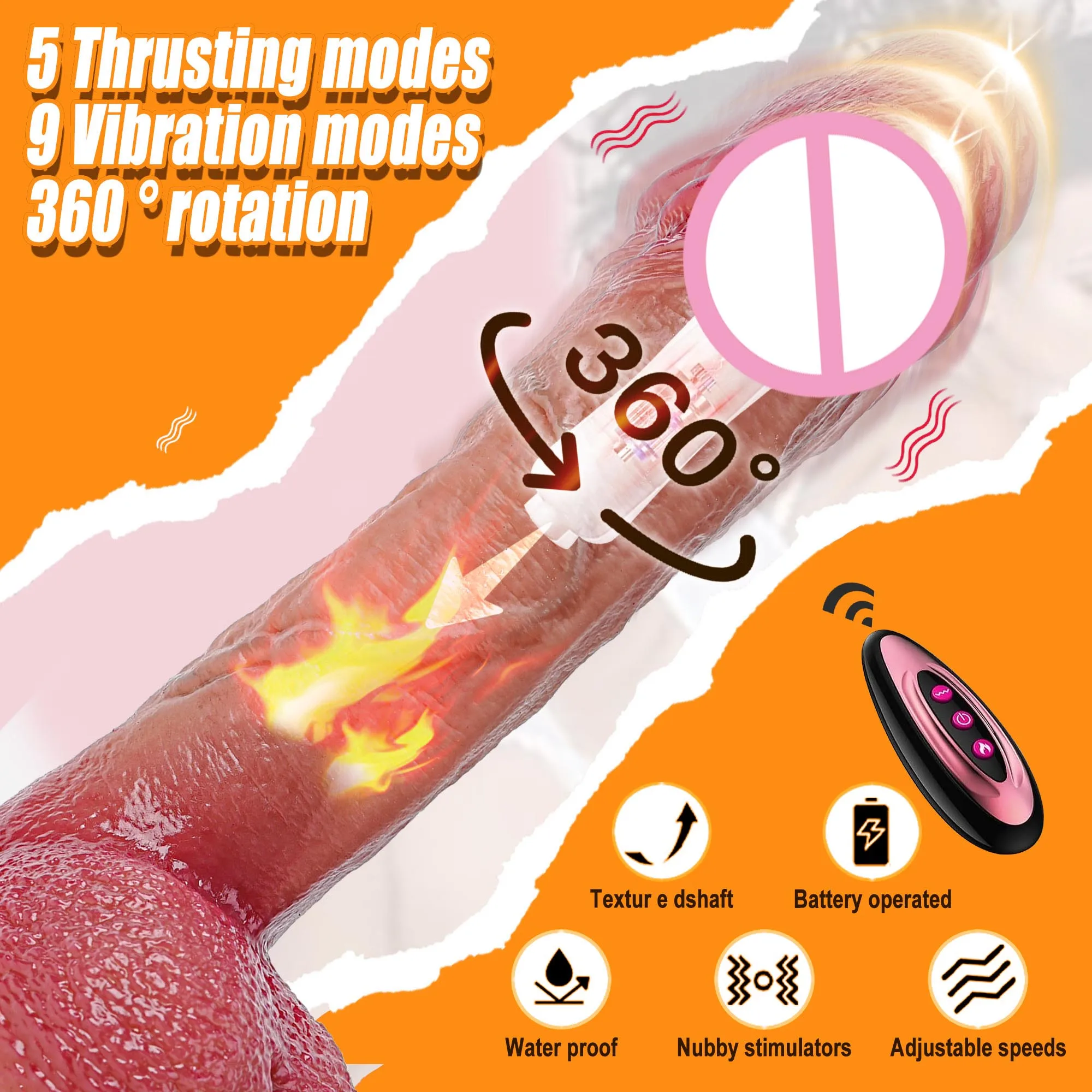 Soft and Realistic Large Dildo with Suction Cup-style Thick Penis vaginal Masturbator G-spot Massage Plug Sex Toys for Woman Men