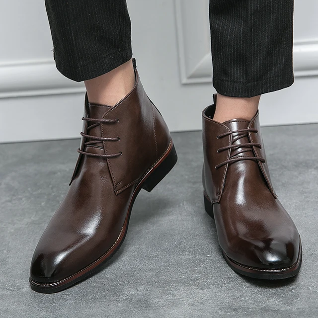 Men's formal ankle boots best sale