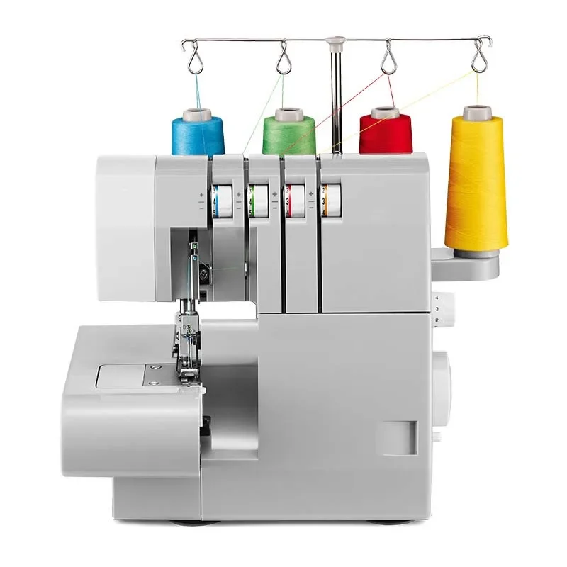 14SH854 Household Overlock Sewing Machine 2/3/4 Thread Overlock Sewing Machine 220V with Secret Overlock Sewing Machine