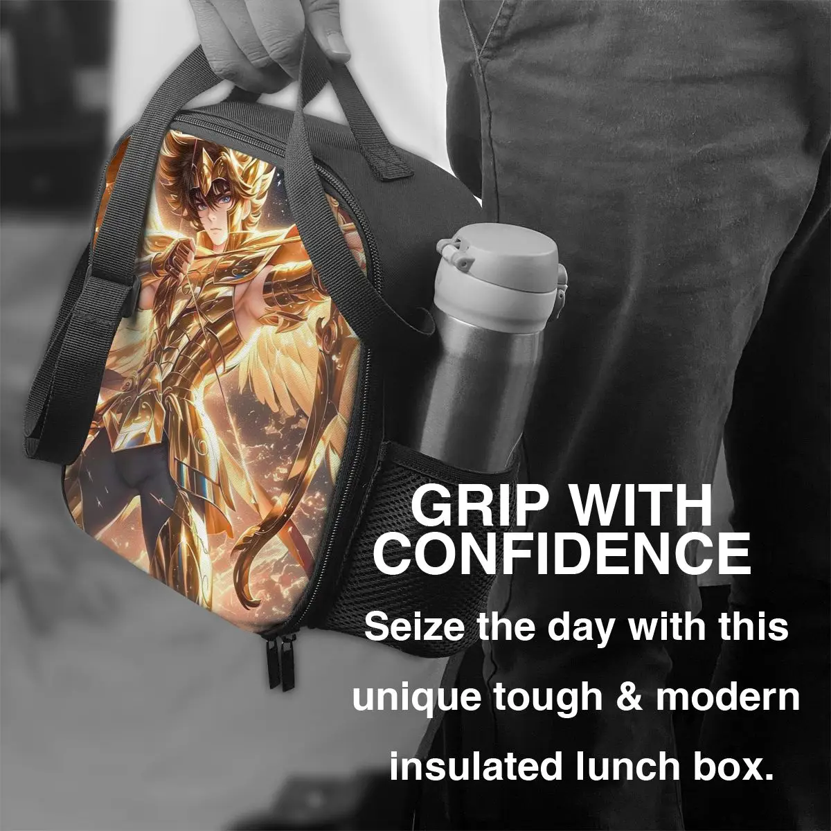 فرسان زودياك معزول حقيبة الغداء للمدرسة بينتو تخزين صناديق الطعام حاوية مانعة للتسرب برودة علب الاغذية الحرارية حمل