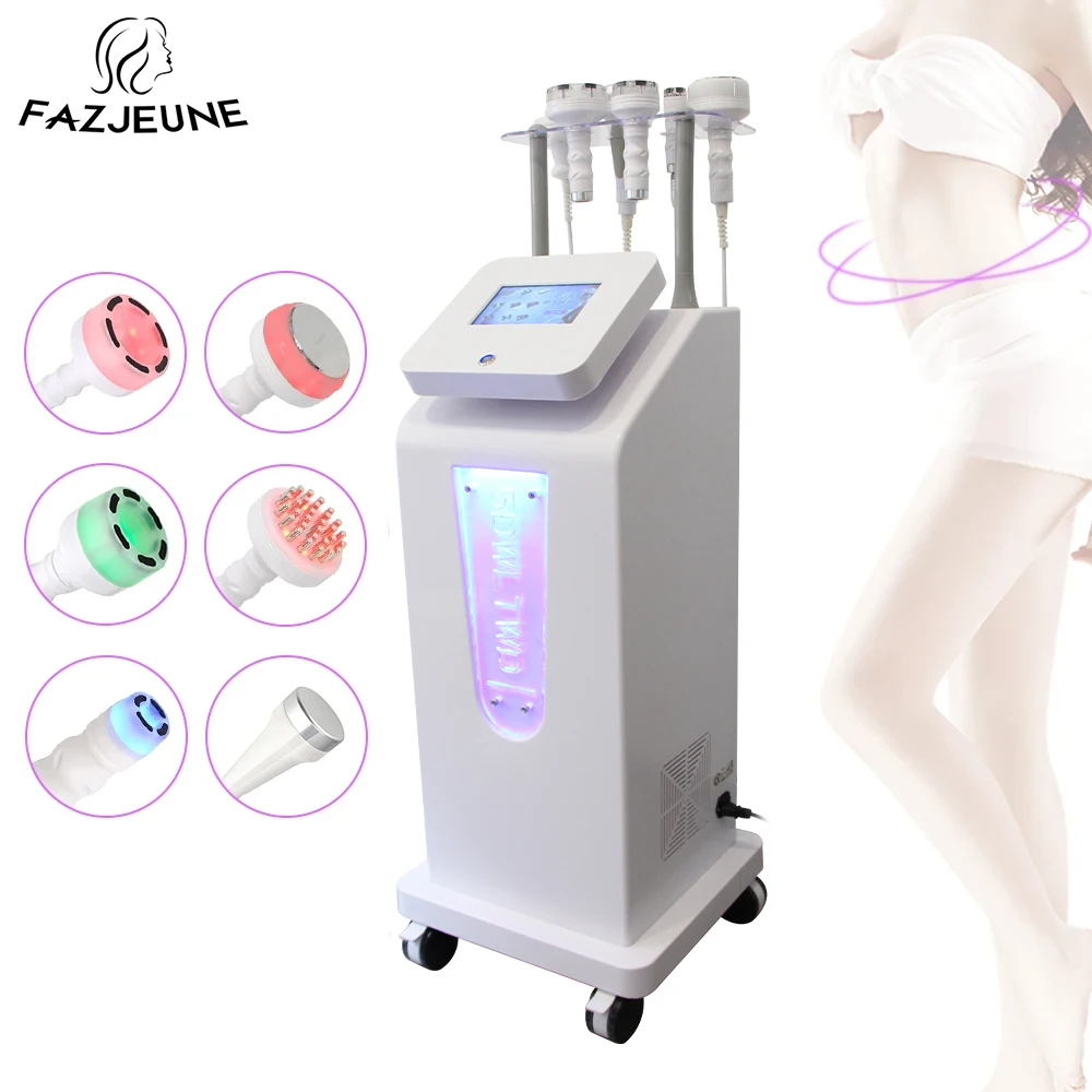 

5D 120K Cavitation Ultrasonic Fat Burning Cellulite Removal Vacuum Body Slimming Shape Massage Blasting Multi-function Machine