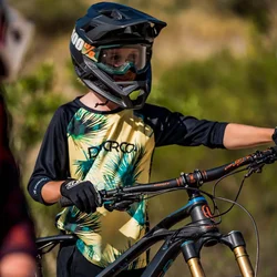 Youth MTB Jerseys Stealth Gravity Jersey Kids Unisex Moutain Bike Jersey DH Racing Fun Graphic Off-Road Rider Quick Dry T-Shirt