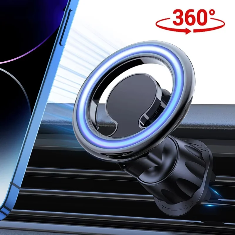 

Magnetic Car Phone Holder Stand 360 Degree Rotation Magnet Car Mount Support GPS Mobile Bracket In Car For iPhone Samsung Xiaomi