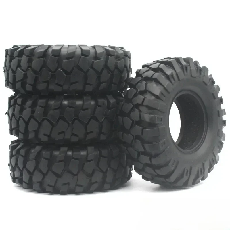 4pcs 1.9 Inch  96mm 108mm Rock Crawler Tire Wheel With Solid Beadlock Wheel Rim For 1/10 Axial  Rc Car