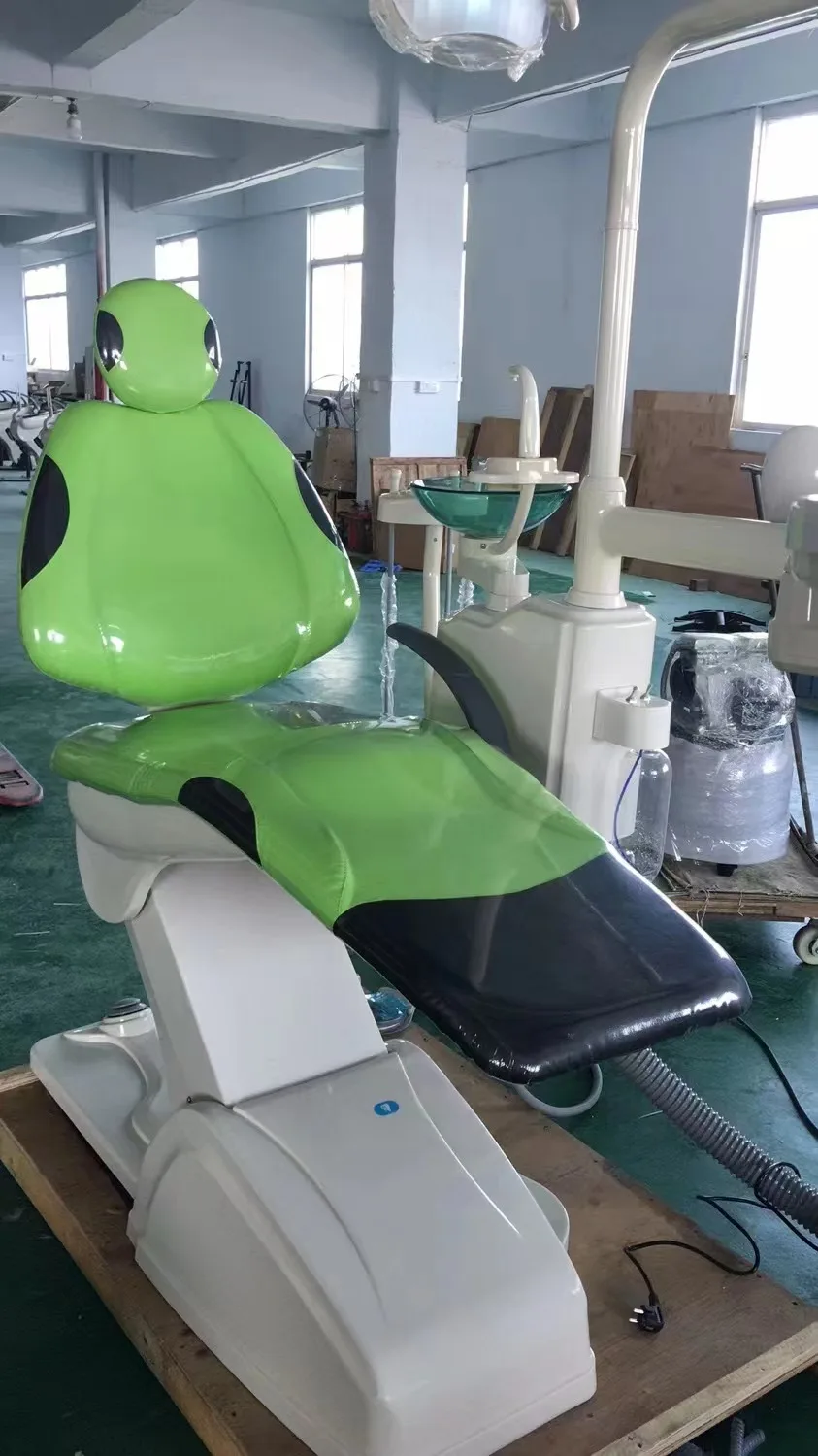 Hot Selling Colorful Foldable Controlled  Chair For Teeth Operation And Cleaning