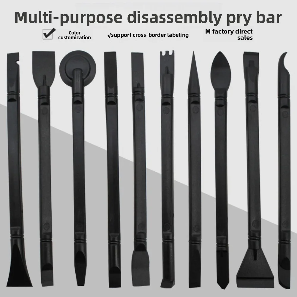 10Pcs Double Headed Pry Bar Kit Plastic Manual Disassembly Tools for Mobile Phone Tablet Maintenance