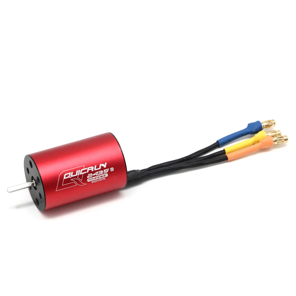 Hobbywing QuicRun-WP-16BL30 Sensorless Brushless 30A ESC + motor kv4500 + PROGRAM CARD for 1/16 1/18  car