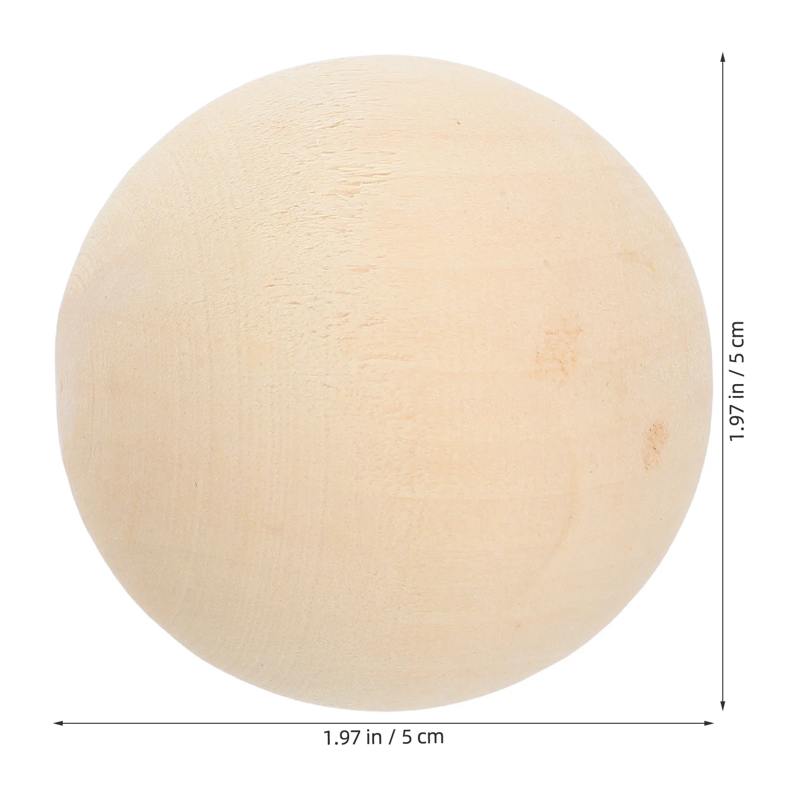 10 قطعة من الخرز الخشبي الكبير، سطح أملس غير مسامي للأطفال، ديكورات الحرف اليدوية، أنشطة الرسم، اللعب الآمن #5