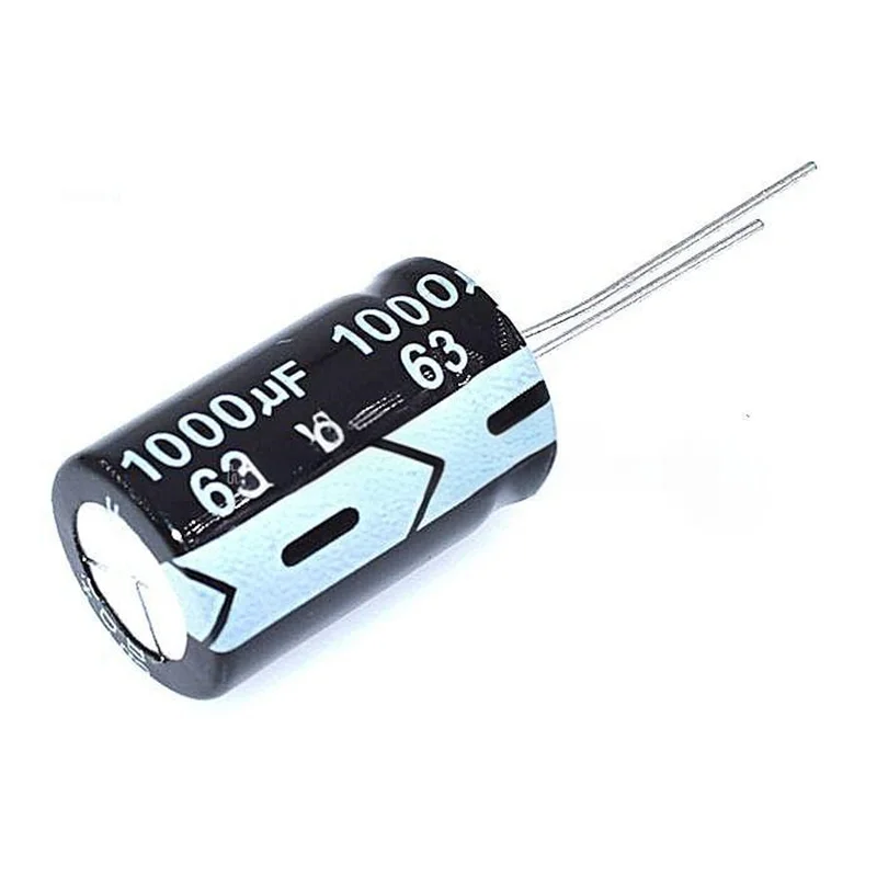 Condensatori elettrolitici in alluminio 20PCS 63V Foro passante10UF 22UF 33UF 47UF 100UF 220UF 330UF 470UF