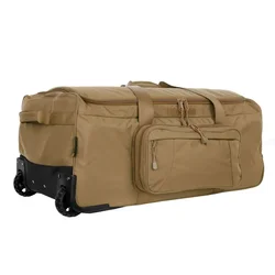 Rolling Deployment Suitcase Duffel Bag Tactical Travel Bag Durable Portable Wheel Trolley Bag