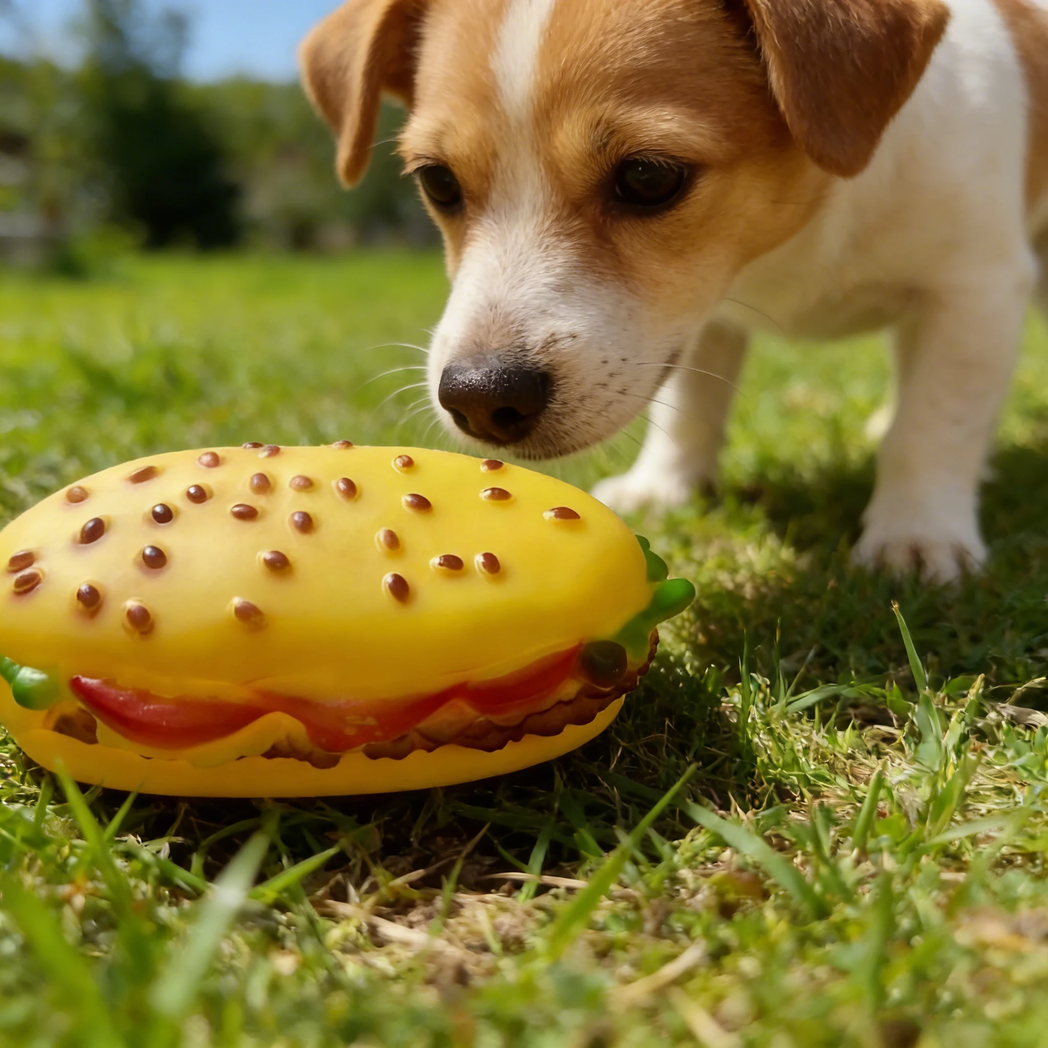 Pet Chew Sound Toy Fun Simulated Food Durable For Small Dogs And Puppies Dog Teeth Grinding Cleaning