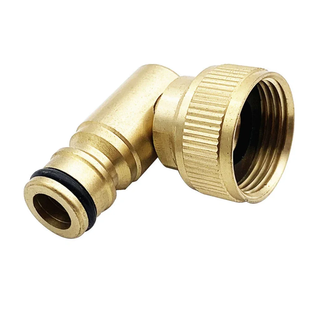 

1pc Swivel Elbow 3/4 BSPF Threaded Tap Connector For Hoselock Hose Reel Swivel Elbow Quick Connector Garden Tools Accessories