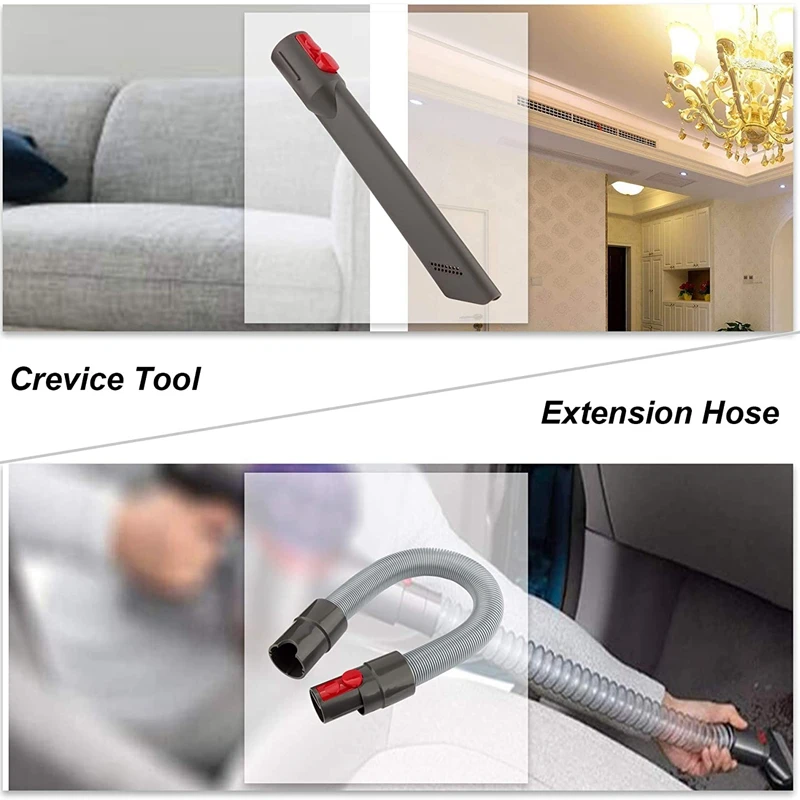 ツールアタッチメントキットは,dyson,v11,v10,v8,v7と互換性があり,掃除機用の掃除機,隙間ブラシ,マットレスツール,7ユニットのセットと互換性があります