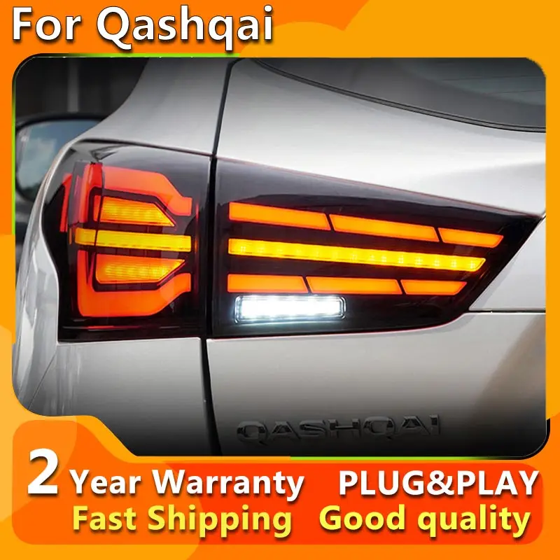 

Автомобильные фары для Nissan Qashqai светодиодный, фары 2016-2020 Qashqai, передняя фара Drl, динамическая фотолинза, автомобильные аксессуары