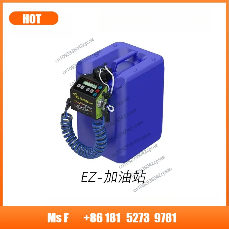 JetCat EZ-FuelStation Automatic Fuel Refueling Station, 20L Tank Set , Auto Fill & Defuel For RC Turbine Jet Engine