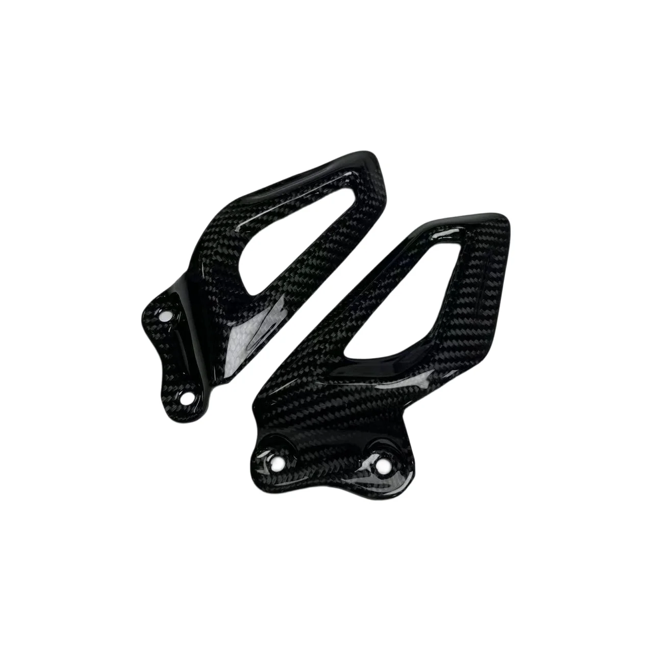 

Carbon Fiber Motorcycle Accessories: Heel Guards and Footpeg Guards for BMW S1000RR and M1000RR (2019–2024)