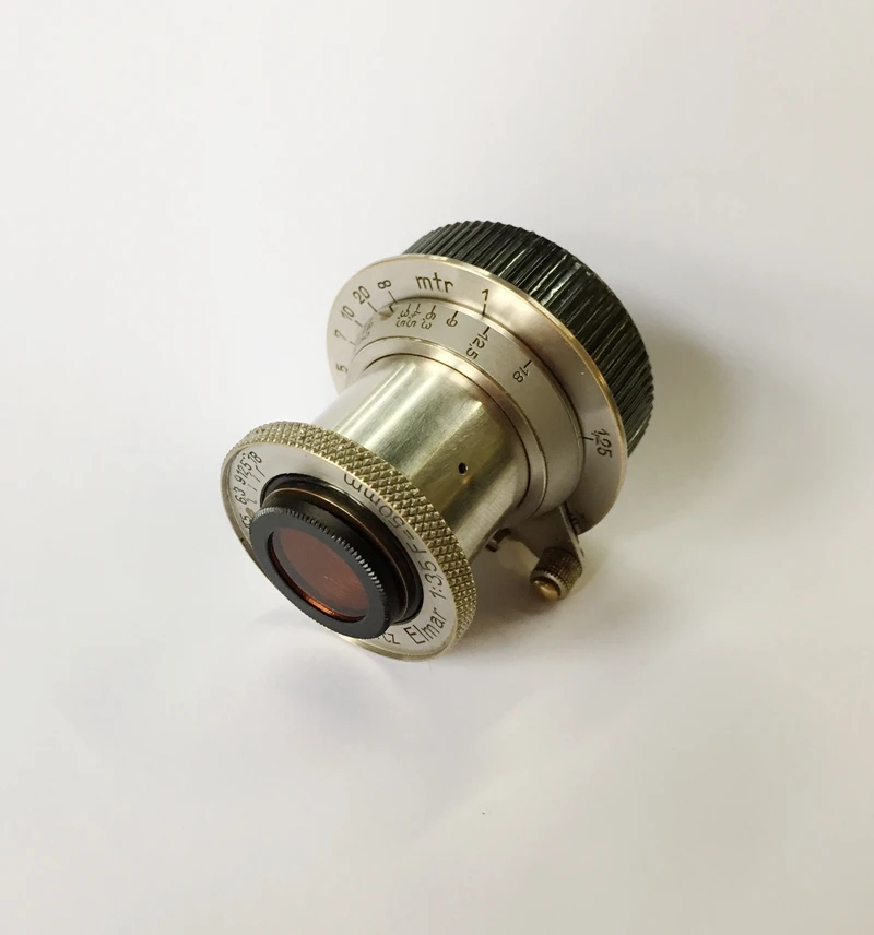 Новый 19 мм оранжевый панхроматический фильтр E19 для Leica Elmar L39 50/3.5 35/3.5