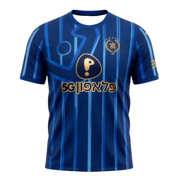 2026-27 Sommer 3D-Druck Unisex Maccabi Tel Aviv Heimtrikot Sport Schnelltrocknend Atmungsaktives T-Shirt Freizeit Familien-Kinder-T-Shirts – Detail 4