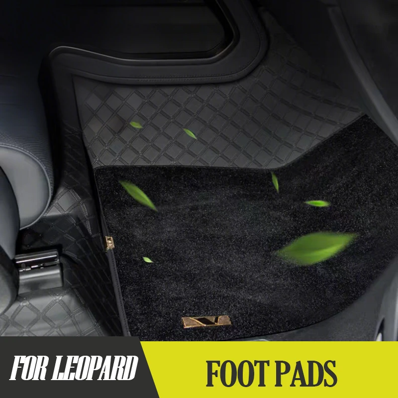 

Для Formula Leopard 8, двухслойные напольные коврики с полным покрытием, нейлоновый ковер премиум-класса из мягкой кожи, водонепроницаемый, износостойкий, индивидуальный крой