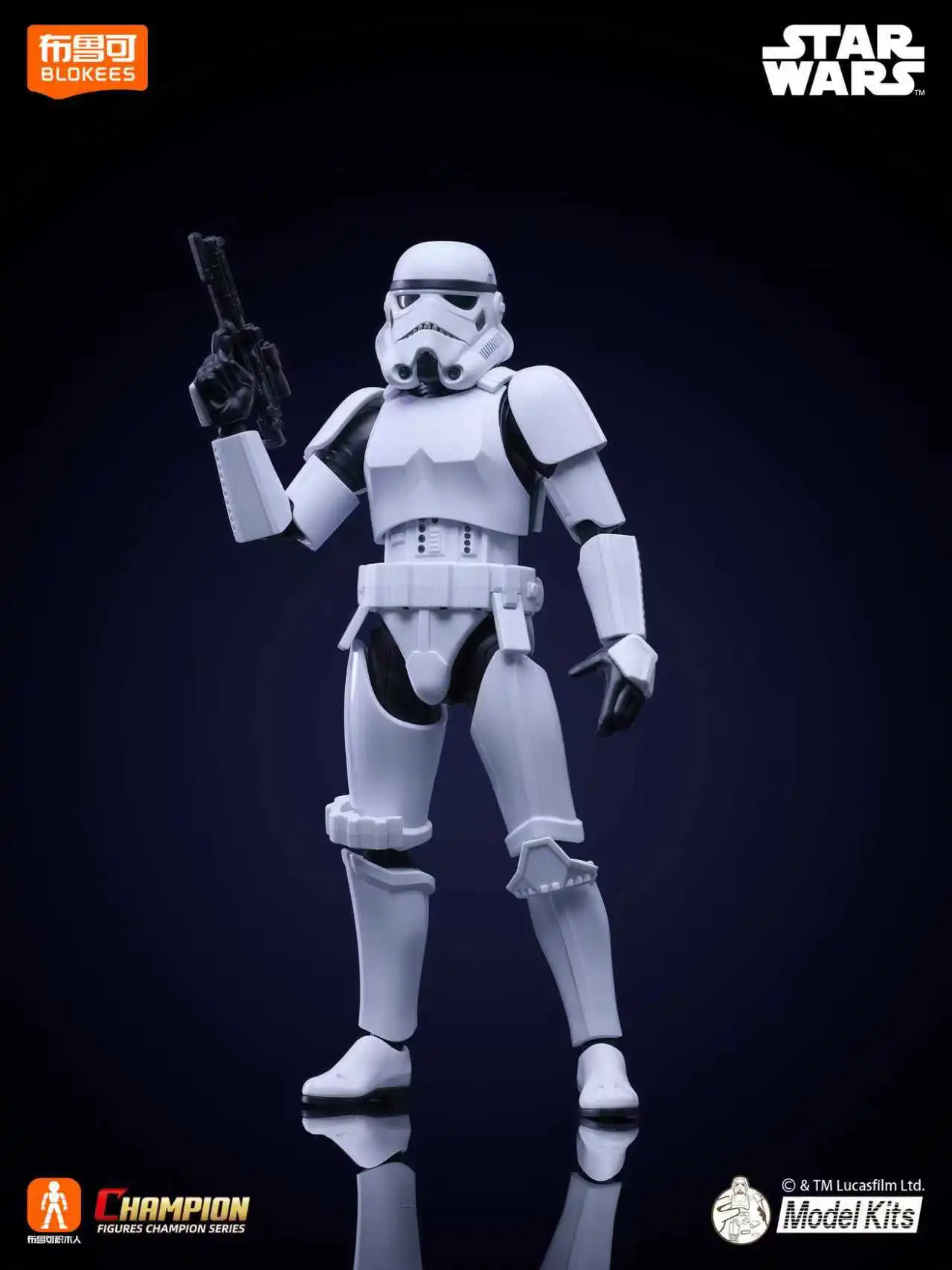 Blokees حرب النجوم دارث فيدر أنكين سكاي ووكر الجيش الإمبراطوري الإمبراطوري Stormtrooper ما وراء النسخة عمل الشكل أنيمي اللعب الهدايا