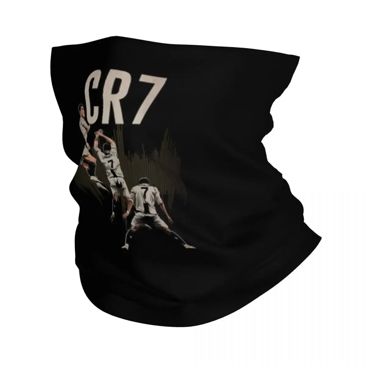 CR7 Cristiano-Ronaldo Bandana Neck Gaiter Printed Wrap Mask Scarf Warm Headwear Running Unisex Adult Washable