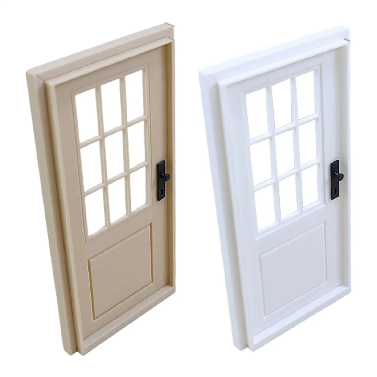 1:12 poppenhuurdeur, miniatuur poppenhuismeubilair, collectie fotografie rekwisieten