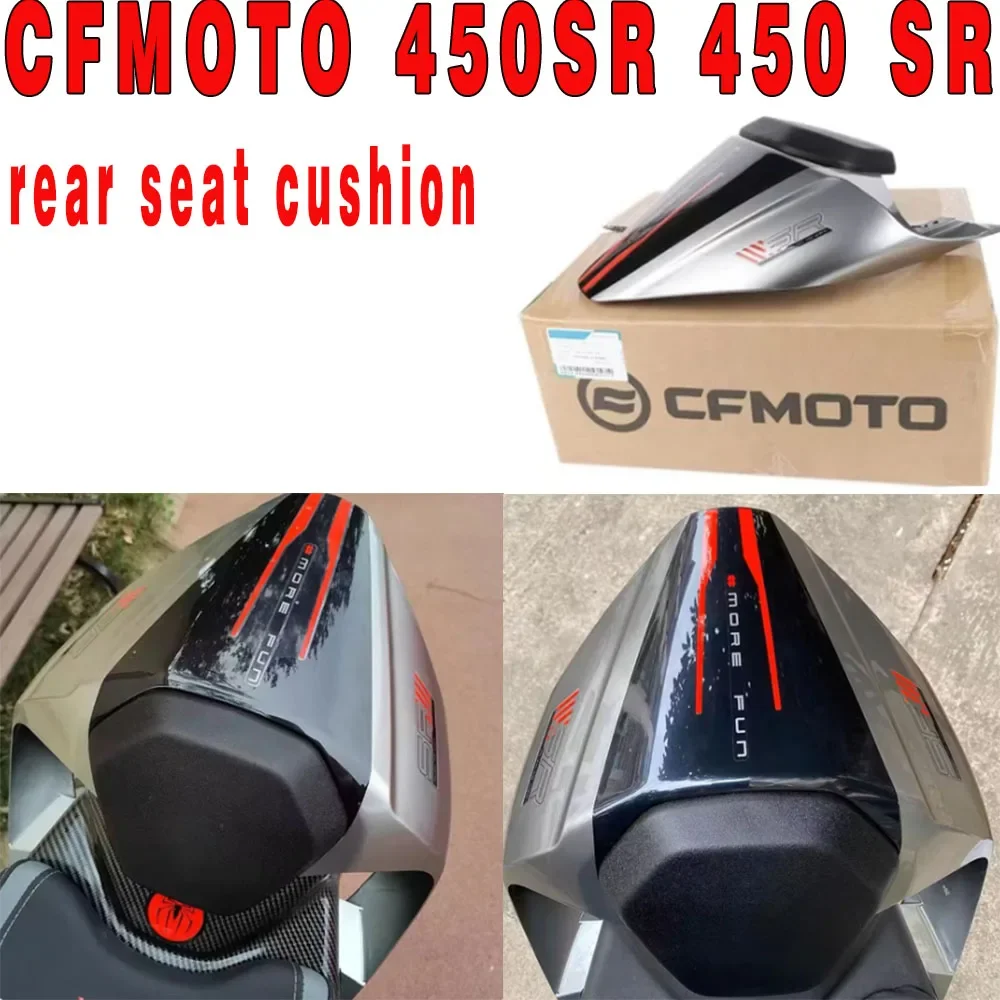 Motorcycle rear hump new suitable for For CFMOTO 450SR 450 SR rear seat cushion CFMOTO 450SR 450 SR New