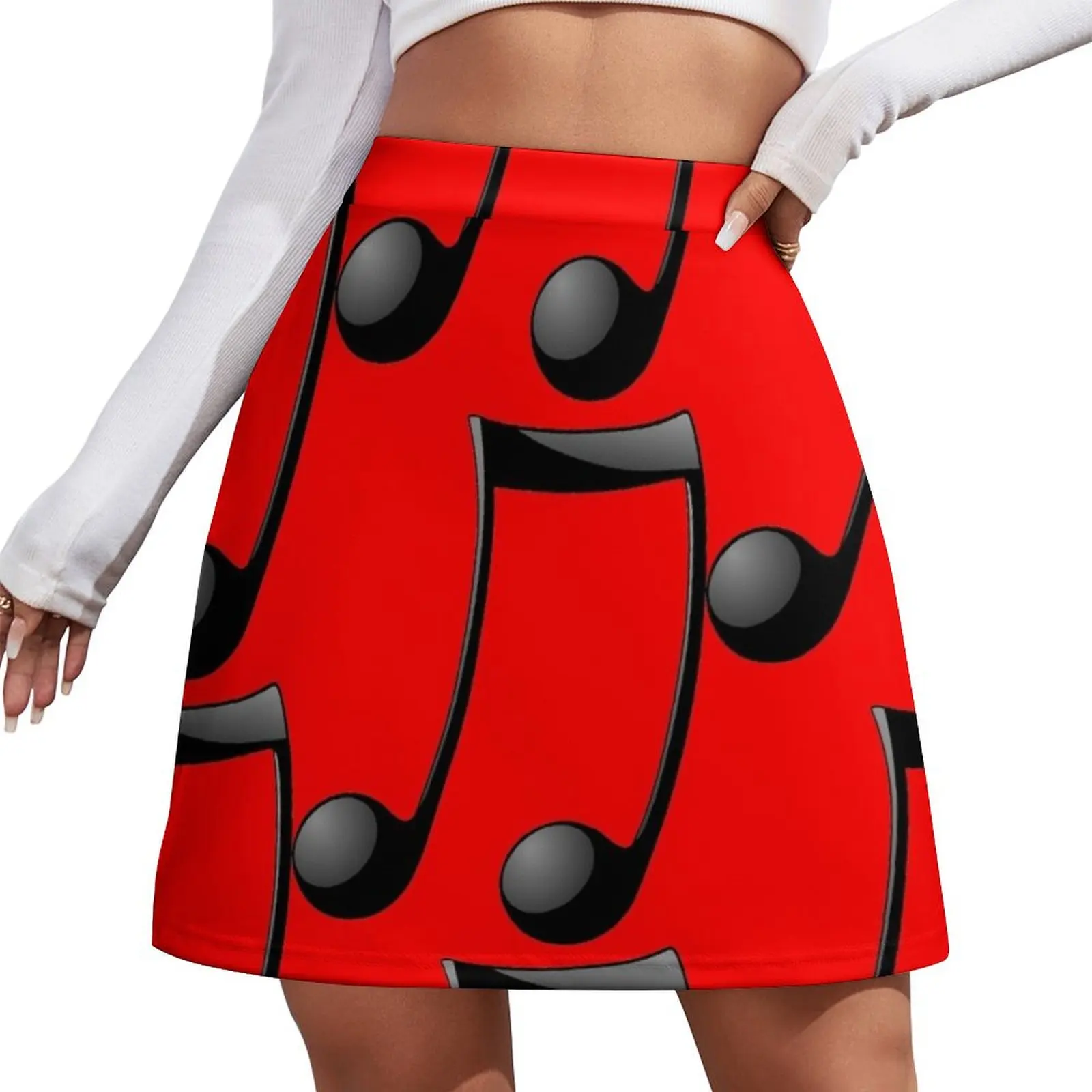 

music Mini Skirt cute skirt korean style clothes Mini Skirt