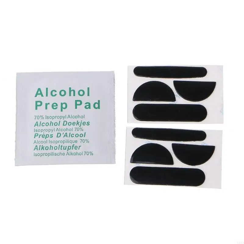 Y8AD 2 Packs Mouse Skates Mouse Feet For MX Master3S Black Mouse Glides
