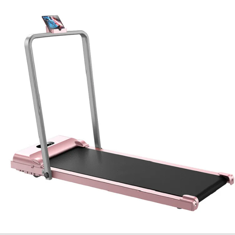 Treadmill Flat Walking Machine Home Silent Small Indoor Folding Electric Treadmill Fitness Walking Machine Wholesale