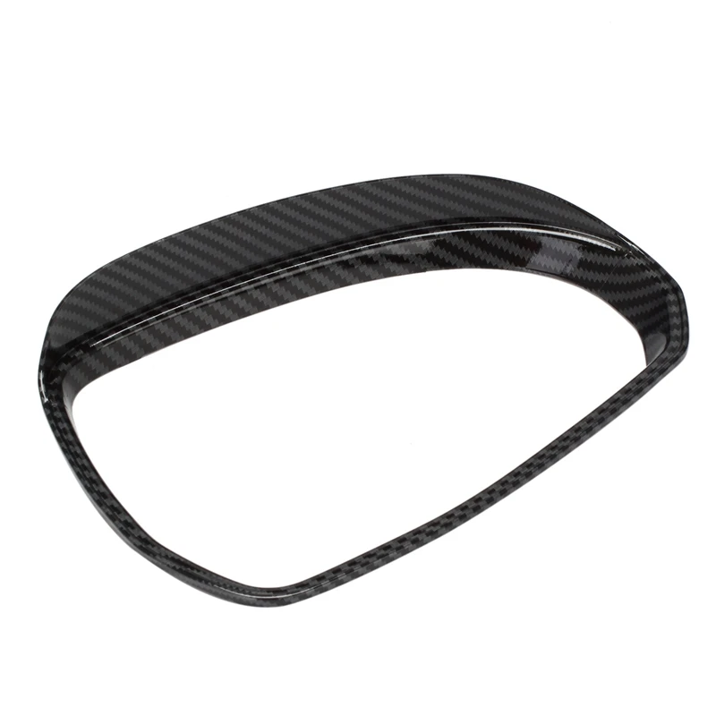 Carbon Fiber Car Side Rearview Mirror Rain Eyebrow Trim For Mercedes-Benz C-Class W206 C200L C260L 2022