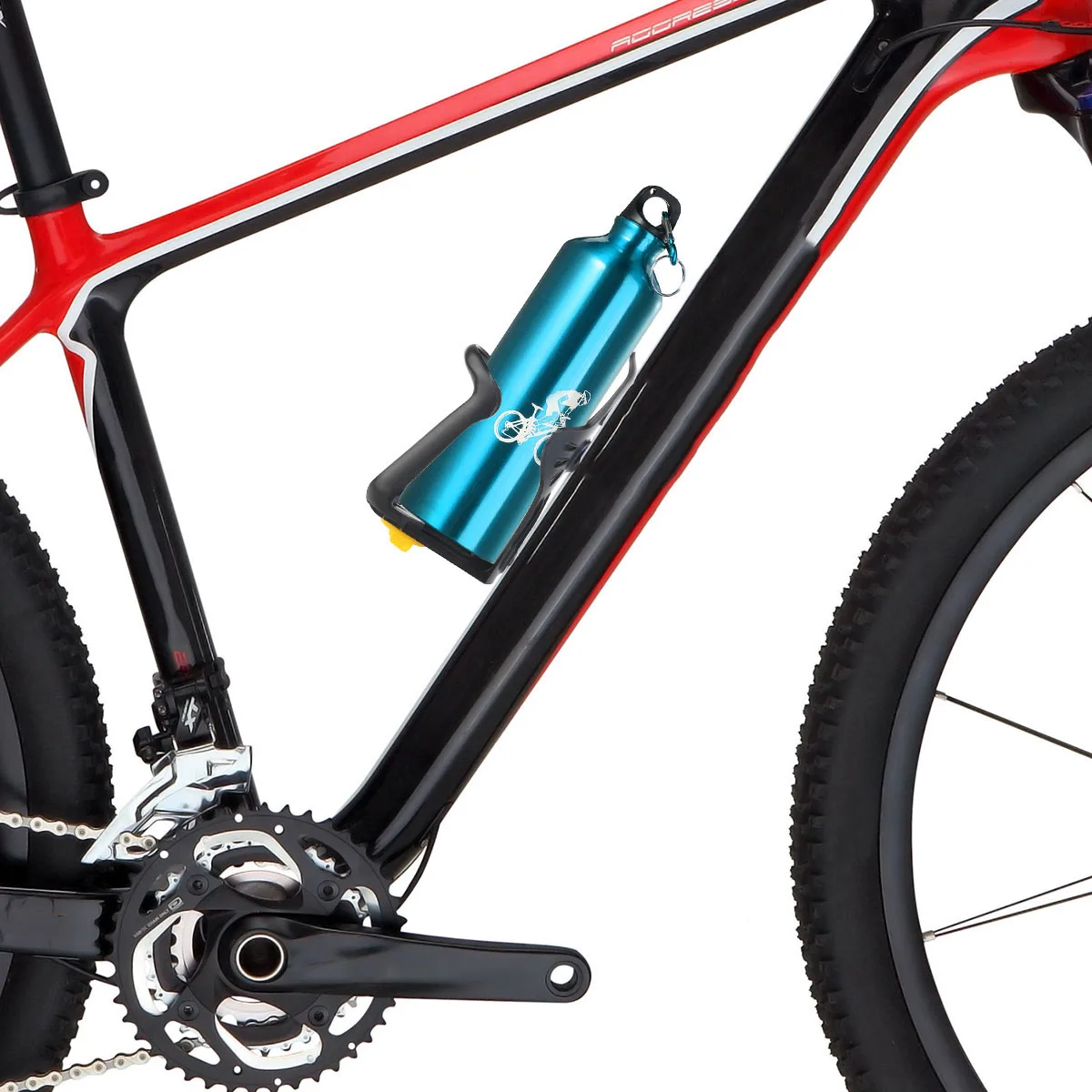 

Road Bike Water Bottle Cage Adjustable Holders Cycling Biking Universal for Bicycles