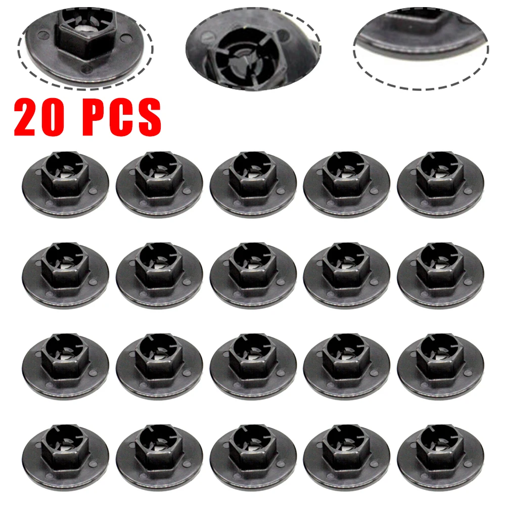 20pcs Wheel Arch Liner Splashguard Clips Nut For Hyundai For Kia Fender Liner Mud Guard Nut 84145-26000