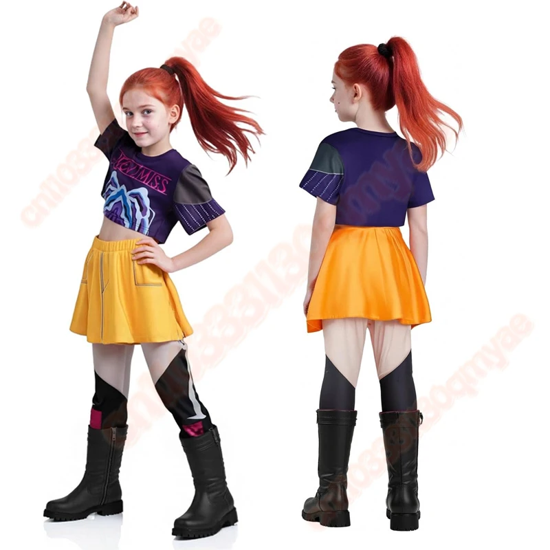 

2025 KPop Demon Hunters Rumi Mira Zoey Role Playing Costumes For Childrens Performances Halloween Costumes